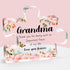 Grandmas Keepsake Acrylic Puzzle Plaque  Cherished Grandmother Gift